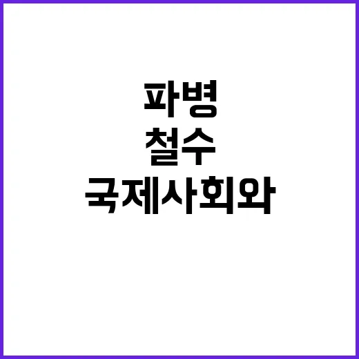 정부의 북 파병 철…