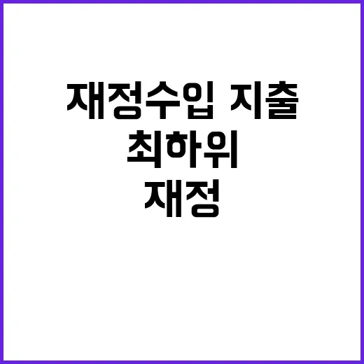 “재정수입·지출 선진국 기준으로 최하위 아니다”