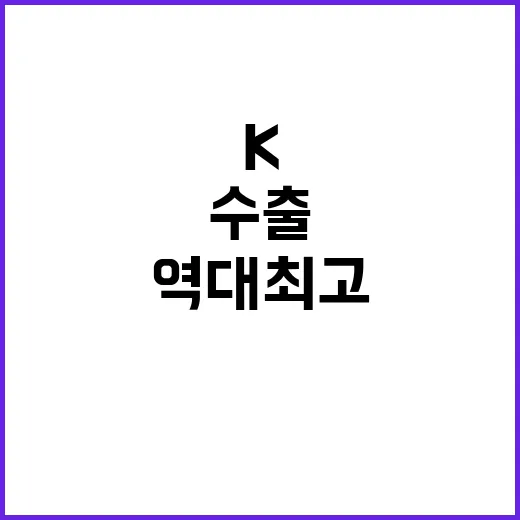 K푸드 역대 최고 수출 실적 82억 달러!