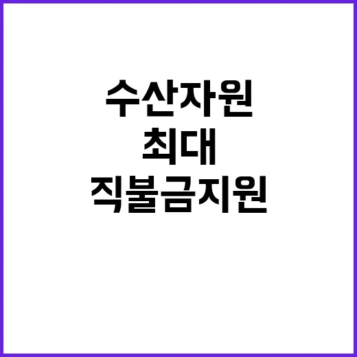 소중한 수산자원 최…