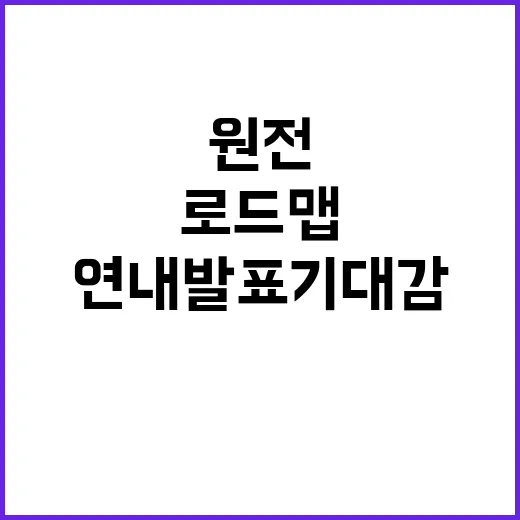 원전 로드맵 이르면 연내 발표 기대감 증폭!