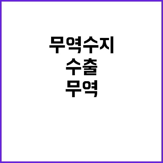 수출 5658억 달러 무역수지 2018년 이후 최고!