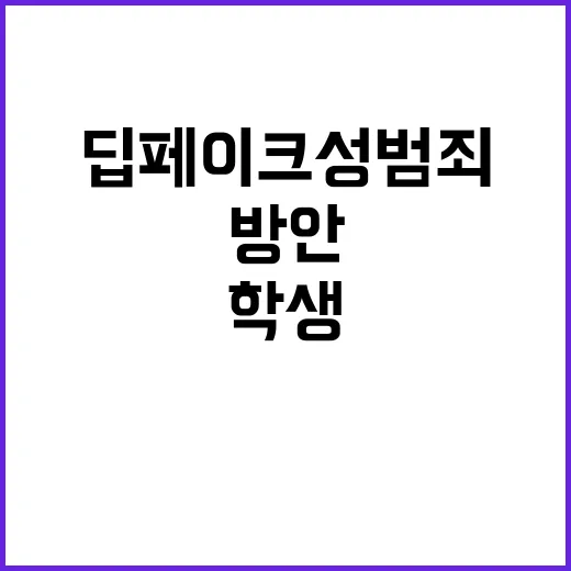 딥페이크 성범죄 학…