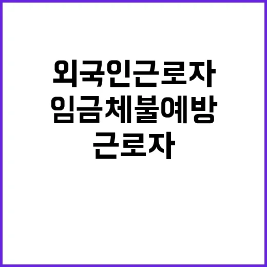 임금체불 예방 외국…