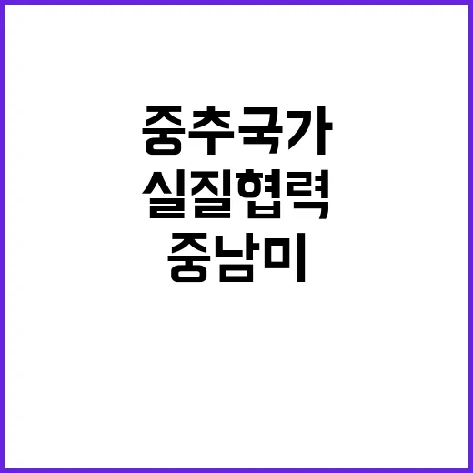 중추국가 중남미와 …