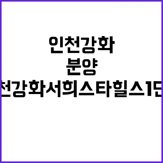 인천강화 서희스타힐…