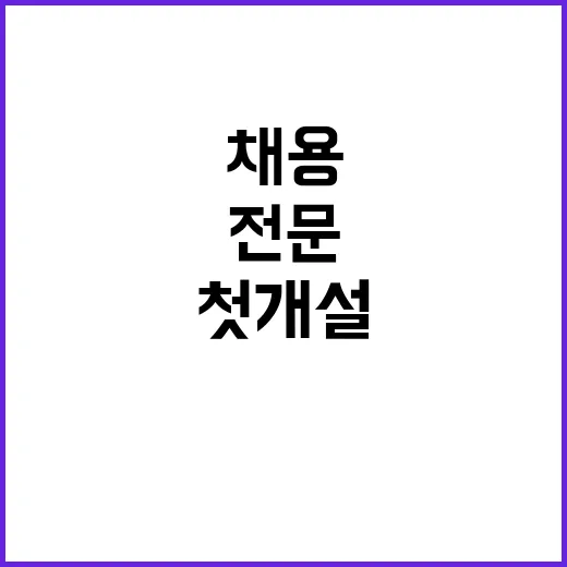 채용절차 인사처의 …