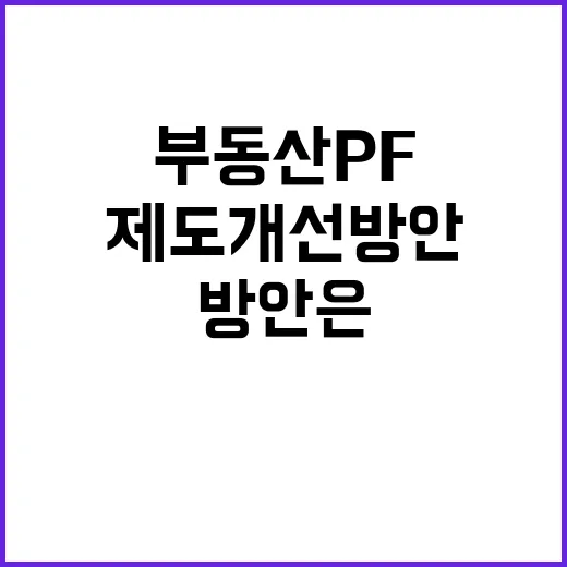 부동산 PF 금융위…