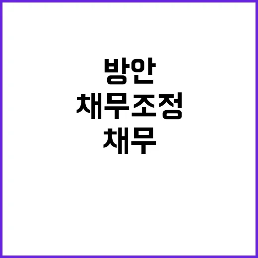 보훈부 유공자 채무조정 방안 공개! 생계곤란 해결책?