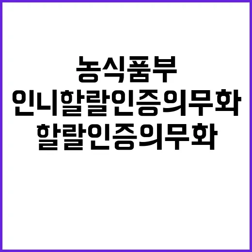 농식품부 인니 할랄인증 의무화 후에도 걱정 없다!