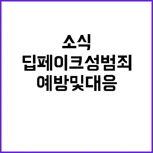 딥페이크 성범죄 교…