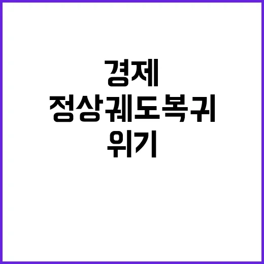 위기대응 경제운용 …