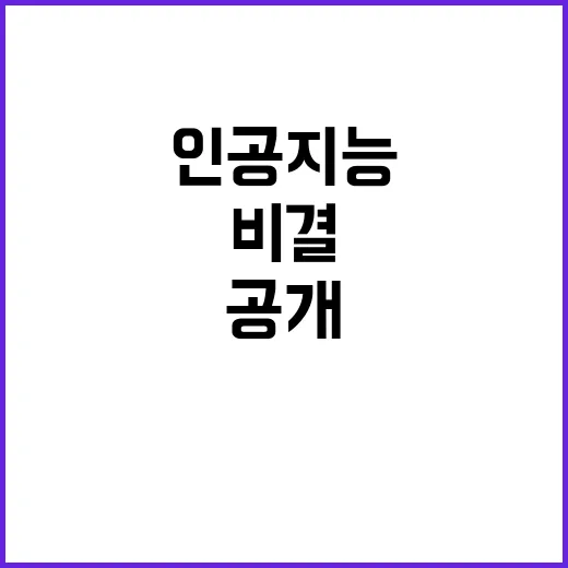 인공지능 학생들 집중력 향상 비결 공개!