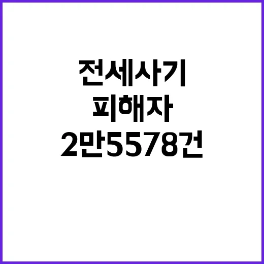 전세사기피해자 증가…결정 건수 2만 5578건!