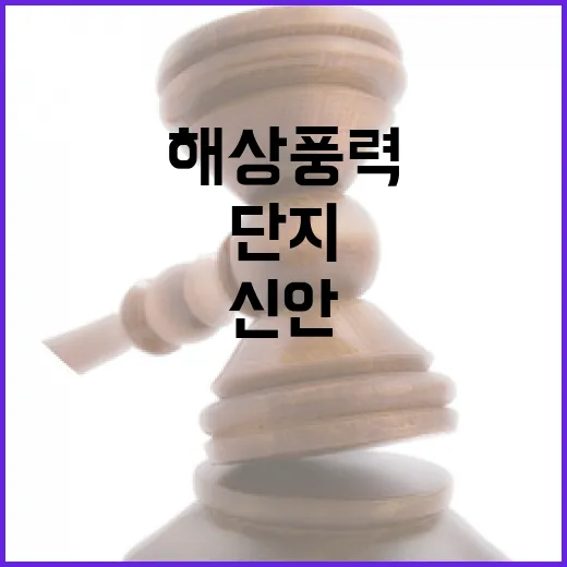 신안 해상풍력단지 사업계획서 평가 절차 진행!