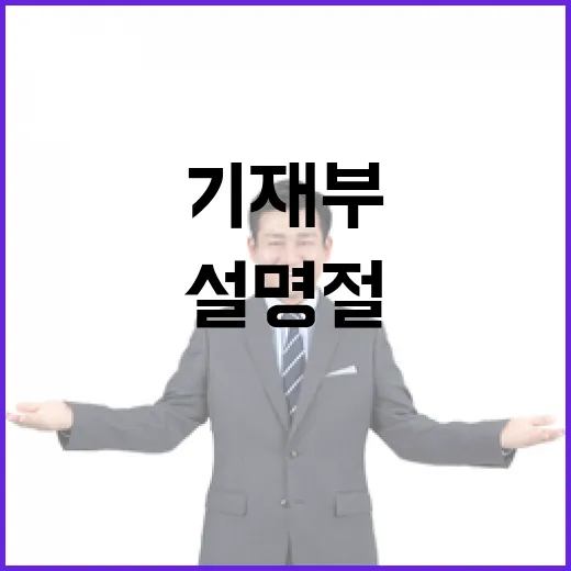 설 명절대책 기재부의 아직 결정되지 않은 사실