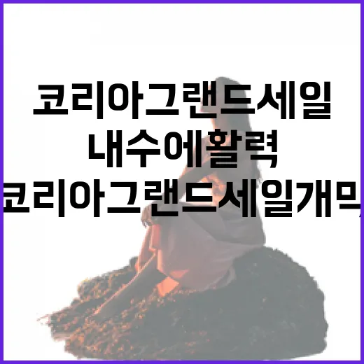 코리아그랜드세일 개…