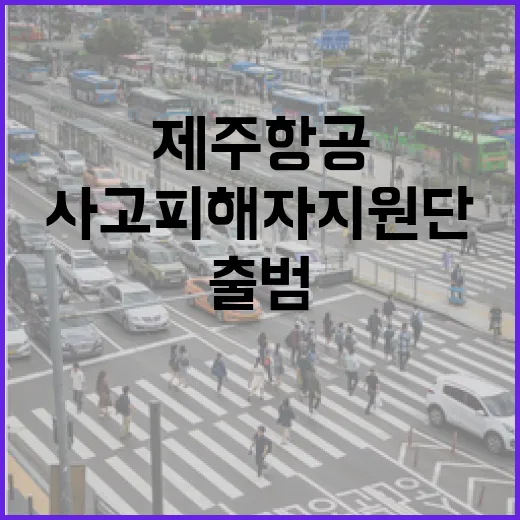 제주항공 사고 피해자 지원단 20일 출범!