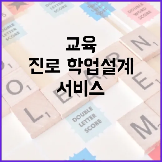 고교학점제 진로·학업설계 서비스로 교육 혁신!