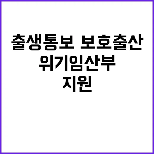 위기임산부 지원, …