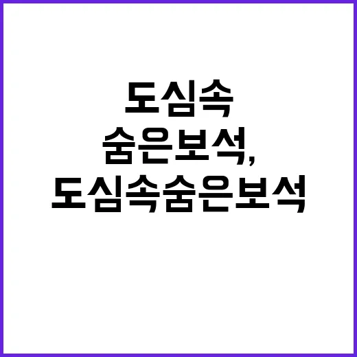 도시숲 도심 속 숨…