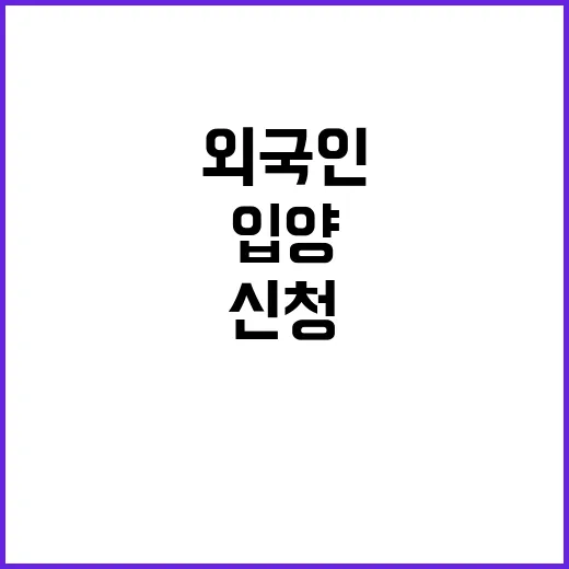 국내 거주 외국인 …