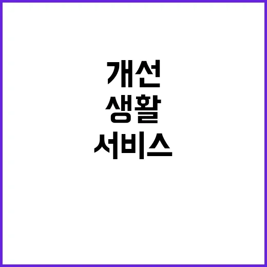 ‘생활편의 서비스 …