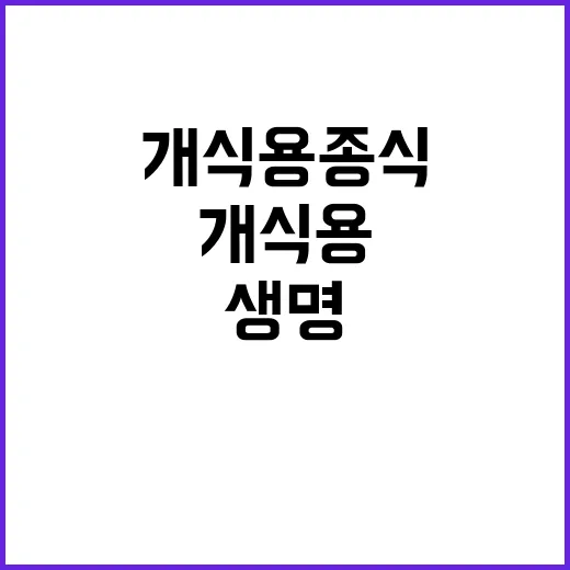 개식용 종식 생명 존중과 가족의 소중함