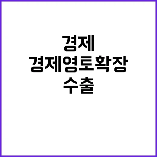 경제영토 확장 해외…