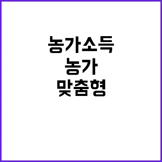 농가 소득격차 최소…