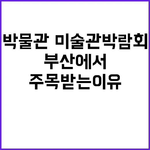 ‘박물관·미술관 박…