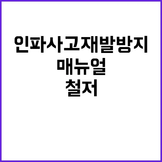 인파사고 재발 방지…