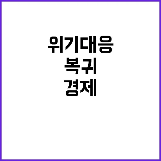 위기대응의 전력 경…