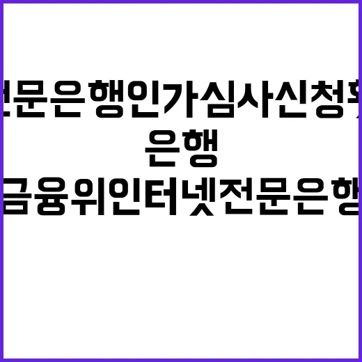 금융위 인터넷전문은…