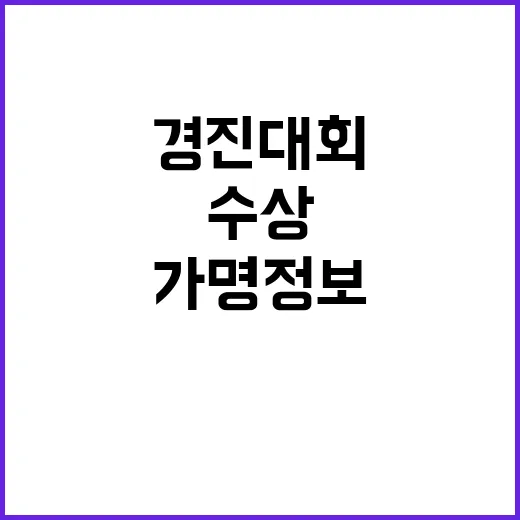 가명정보 경진대회 29팀의 놀라운 수상 성과!