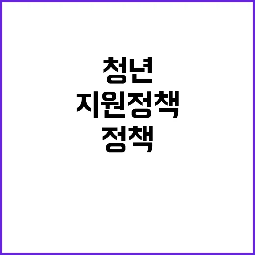 청년지원 정책 국민이 선택한 최고의 옵션은?