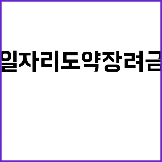 청년일자리 도약장려금 신청은 지금 꼭 해야!