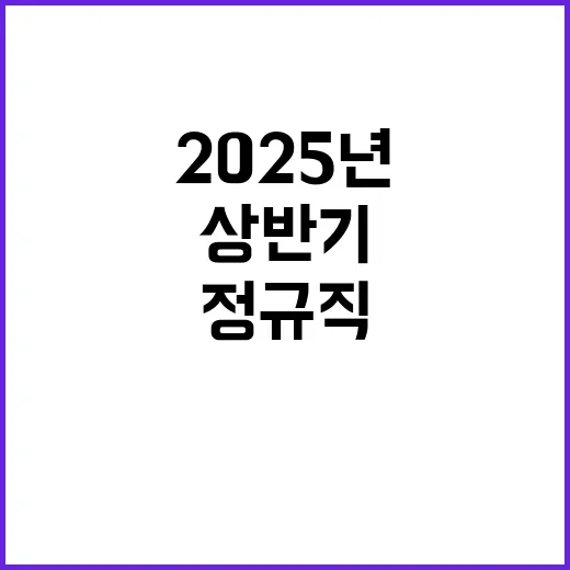 2025년도 상반기(1~2월) 레지던트 1년차 모집 공고