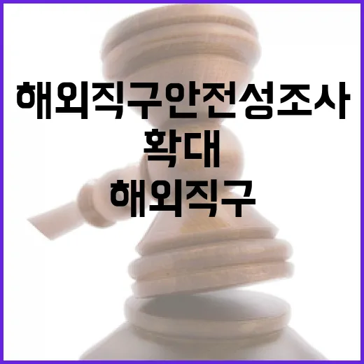 해외직구 안전성조사 1000여개로 두 배 확대!