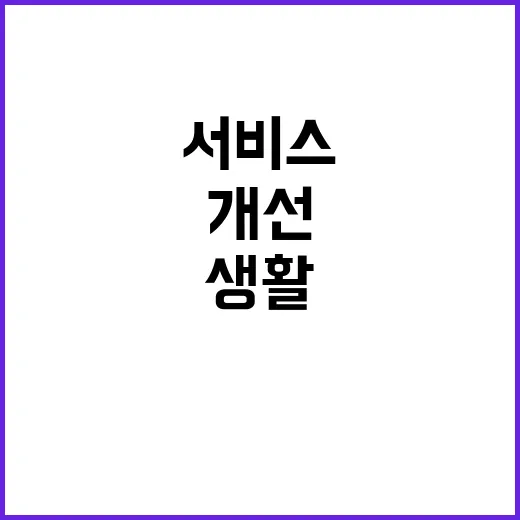 ‘생활편의 서비스’…