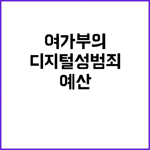 디지털성범죄 대응 …