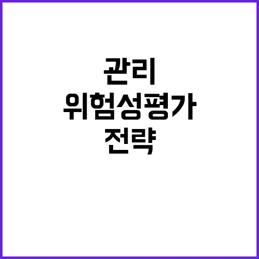 위험성평가 내실화 고용부의 새로운 관리 전략 공개!