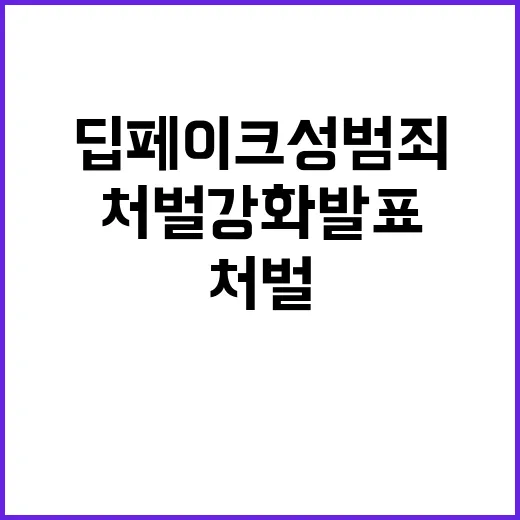 딥페이크 성범죄 ‘…