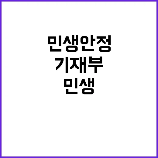 “분배개선 기재부의…