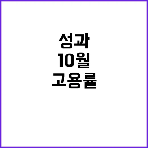 역대 최고 고용률!…