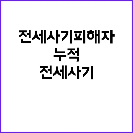 전세사기 피해자 증…