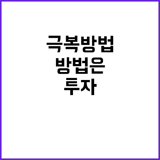 투자 기업의 역할 강조! 대내외 도전 극복 방법은?