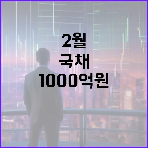 국채 청약 1000억 원 2월 13일 시작!