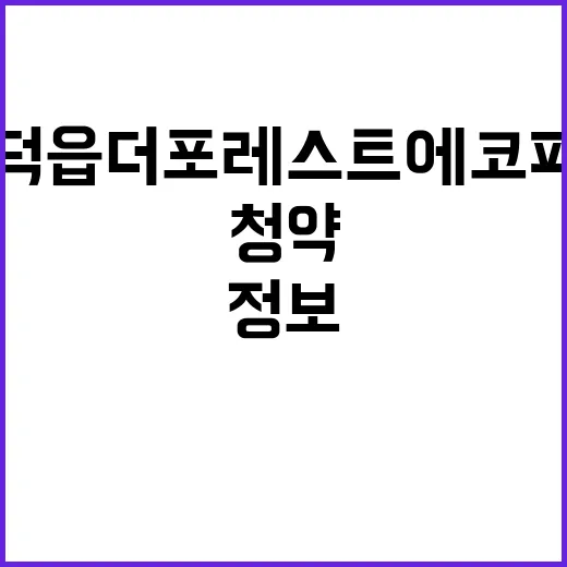 대덕읍 더포레스트 …