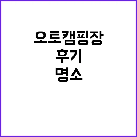 다온 오토캠핑장